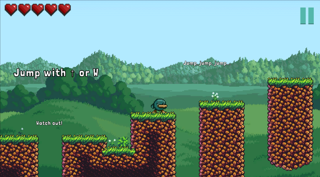 MoreLund Screenshot - Jumping platforms